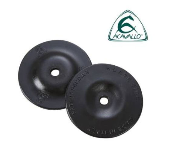 PROTECTOR DE BOCAS GEL CONTORNEADO NEGRO Y MARRON ACAVALLO